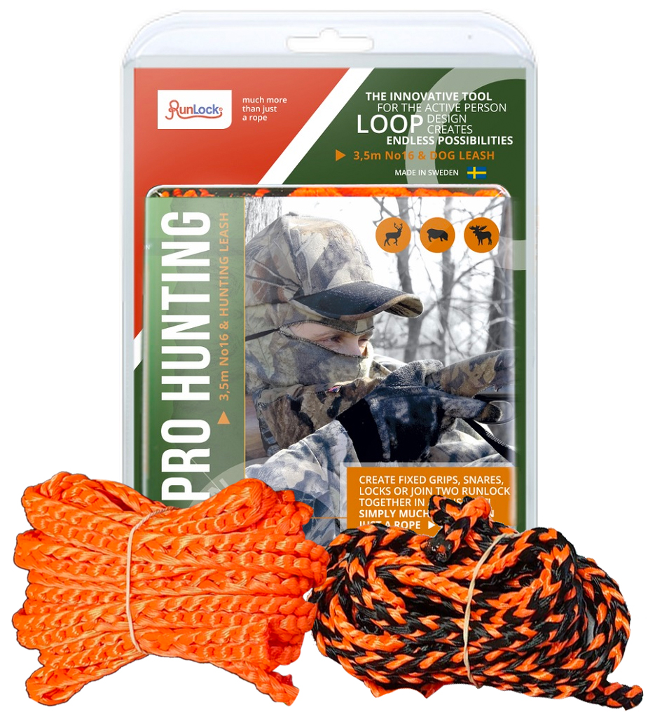 Two perfect tools, carefully selected to fit the active hunter. Perfect for pulling games, or securing cargo. The included dog leash with it’s flexibility and easy adjustments is  the only leash you’ll ever need!